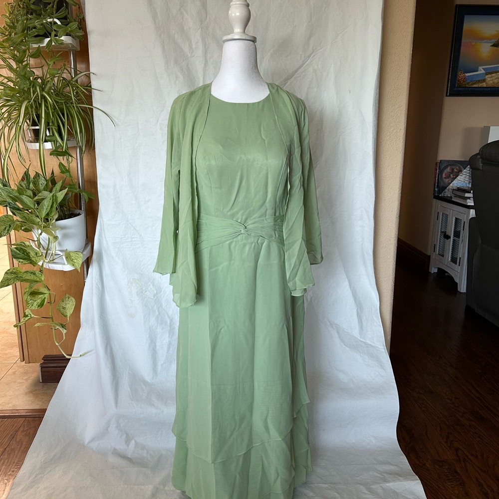 Mother of the Bride Wedding Chiffon Formal Evening Gown